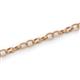 4 - Emperor Unisex Double Link Bracelet 18K Rose Gold Over Sterling Silver 