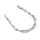 4 - Lilith 0.26 ctw Accented Natural Diamonds Paperclip Link Bracelet 