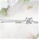 2 - Juliana 1.50 ct GIA Certified Natural Diamond Solitaire Pendant Necklace 