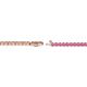 2 - Izarra 2.00 mm Pink Sapphire Eternity Tennis Bracelet 