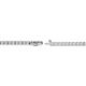 2 - Izarra 2.00 mm White Sapphire Eternity Tennis Bracelet 
