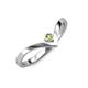 3 - Shana Bold Solitaire Round Peridot 