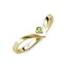 3 - Shana Bold Solitaire Round Peridot 