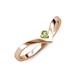 3 - Shana Bold Solitaire Round Peridot 