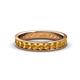 1 - Livia 2.70 mm Citrine Eternity Band 