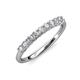 3 - Zina 0.59 ctw Lab Grown Diamonds (2.60 mm) Women Wedding Band 