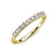 3 - Zina 0.59 ctw Lab Grown Diamonds (2.60 mm) Women Wedding Band 