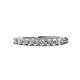 1 - Zina 0.59 ctw Lab Grown Diamonds (2.60 mm) Women Wedding Band 