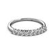 2 - Zina 0.77 ctw Lab Grown Diamonds (2.80 mm) Women Wedding Band 