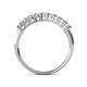 4 - Zina 0.77 ctw Lab Grown Diamonds (2.80 mm) Women Wedding Band 