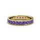 1 - Livia 3.00 mm Iolite Eternity Band 