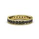 1 - Livia 3.00 mm Black Diamond Eternity Band 