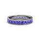 1 - Livia 3.00 mm Tanzanite Eternity Band 