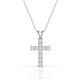 1 - Ethel Diamond Cross Pendant 