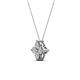 3 - Anthea Lab Grown Diamond Floral Pendant 