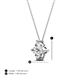 5 - Anthea Lab Grown Diamond Floral Pendant 