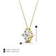 5 - Anthea Lab Grown Diamond Floral Pendant 