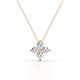 1 - Anthea Diamond Floral Pendant 