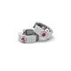 3 - Niara 0.64 ctw Pink Tourmaline with Lab Grown Diamonds Pave set Women Huggie Earrings 