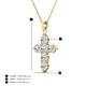 4 - Isabella Diamond Cross Pendant 