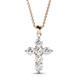1 - Isabella Lab Grown Diamond Cross Pendant 