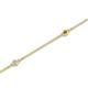 2 - Aizza (5 Stn/2.00 mm) Citrine and Lab Grown Diamond Petite Station Bracelet 