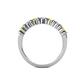5 - Macie 2.00 mm Yellow and White Lab Grown Diamond Wedding Band 