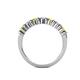 5 - Macie Yellow Sapphire and Diamond Wedding Band 
