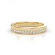 1 - Afiya 0.32 ctw Lab Grown Diamond Women Stackable Wedding Band 