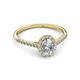3 - Marnie Desire Diamond Halo Engagement Ring 
