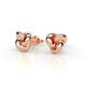 4 - Zaina Love Knot Women Stud Earrings in 14K Solid Gold 