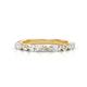 1 - Mira 0.50 ctw Marquise and Round Natural Diamond Women Stackable Wedding Band 