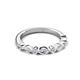 3 - Mira 0.50 ctw Marquise and Round Natural Diamond Women Stackable Wedding Band 