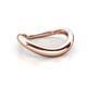 3 - Rafiya High Polish 2.50 mm Women Plain Slim Stackable Wedding Band 