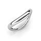 4 - Rafiya High Polish 2.50 mm Women Plain Slim Stackable Wedding Band 