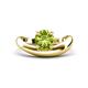 1 - Anahi 1.10 ct Peridot Women Curve Solitaire Ring 