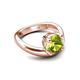 5 - Anahi 1.80 ct Peridot Women Curve Solitaire Ring 