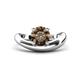 1 - Anahi 1.19 ct Smoky Quartz Women Curve Solitaire Ring 