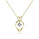 1 - Sallie Diamond Heart Pendant 