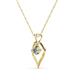 3 - Sallie Diamond Heart Pendant 