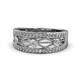 1 - Aurelia 0.52 ctw Natural Diamonds Wedding Band 