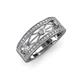 3 - Aurelia 0.52 ctw Natural Diamonds Wedding Band 