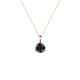 1 - Sheryl 4.00 mm Black Diamond Solitaire Pendant 
