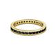 3 - Celina 2.00 mm Round Black Diamond Eternity Band 