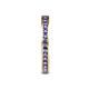 6 - Celina 2.00 mm Round Iolite Eternity Band 