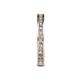 6 - Celina 2.00 mm Round Lab Grown Diamond Eternity Band 