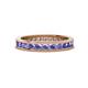 1 - Celina 2.40 mm Round Tanzanite Eternity Band 