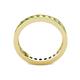5 - Celina 2.40 mm Round Peridot Eternity Band 