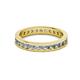 3 - Celina 2.40 mm Round Lab Grown Diamond Eternity Band 