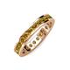 4 - Celina 2.70 mm Round Citrine Eternity Band 